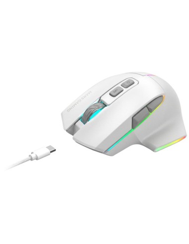 Raton inalambrico mars gaming mmw - vector blanco
