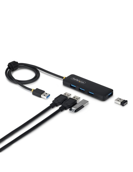 Hub startech usb tipo a 4 en 1