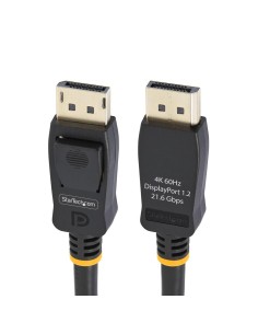 Cable displayport 4k startech 2m - macho - macho - negro