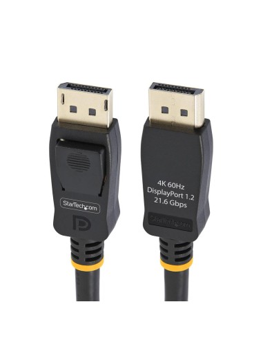Cable displayport 4k startech 2m - macho - macho - negro
