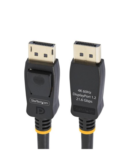 Cable displayport 4k startech 2m - macho - macho - negro