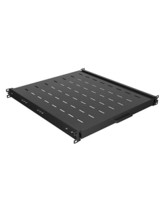 Bandela lanberg deslizante 1u 445x500mm hasta 35kg rack 19 pulgadas negro