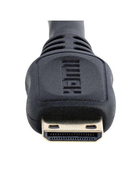 Cable mini hdmi a hdmi startech 0.125m - macho - hembra - negro Cable mini hdmi a hdmi startech 0.125m - macho - hembra - negro