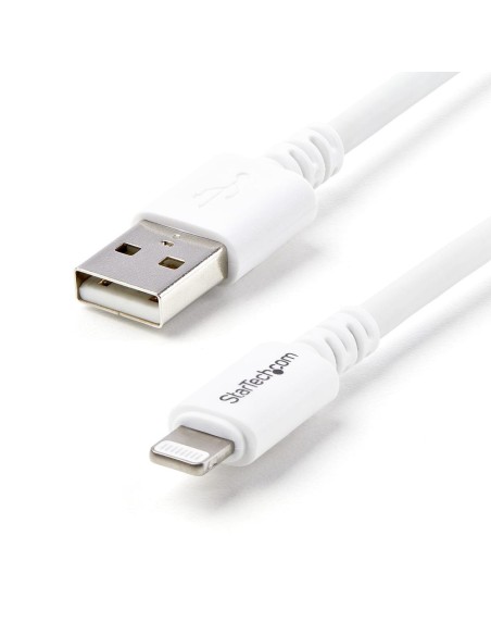 Cable lightning a usb tipo a startech 3m - macho - macho - blanco