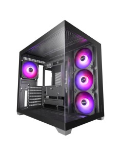 Caja ordenador mars gaming mcv5 atx argb cristal templado negra