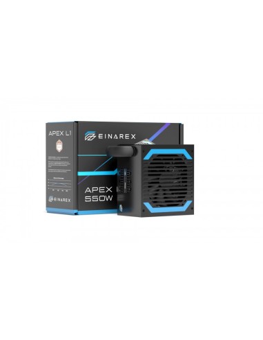 Fuente alimentacion einarex apex l1 gaming atx 550w