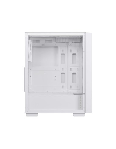 Caja ordenador gaming einarex p100 core atx cristal templado blanca