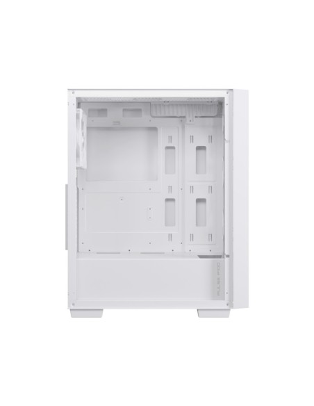 Caja ordenador gaming einarex p100 core atx cristal templado blanca