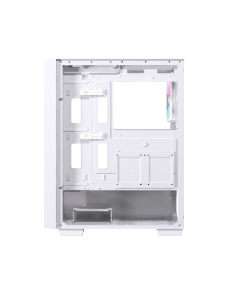 Caja ordenador gaming einarex p100 atx rgb cristal templado blanca Caja ordenador gaming einarex p100 atx rgb cristal templado blanca
