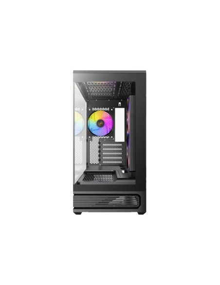 Caja ordenador gaming antec c2m matx argb cristal templado negra Caja ordenador gaming antec c2m matx argb cristal templado negra
