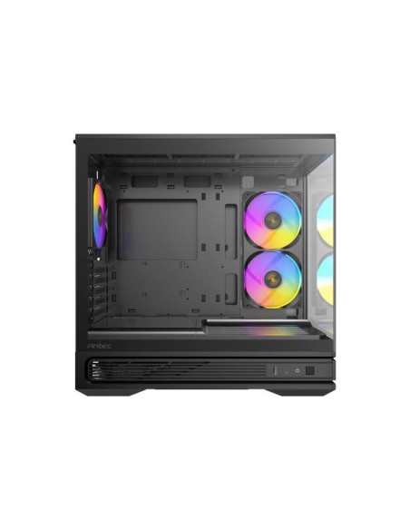 Caja ordenador gaming antec c2m matx argb cristal templado negra Caja ordenador gaming antec c2m matx argb cristal templado negra