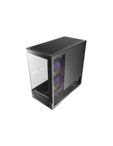 Caja ordenador gaming antec c2m matx argb cristal templado negra
