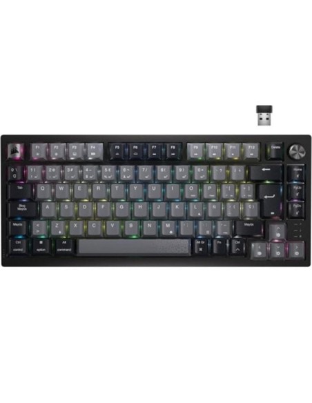 Teclado gaming corsair k65 plus inalambrico rgb