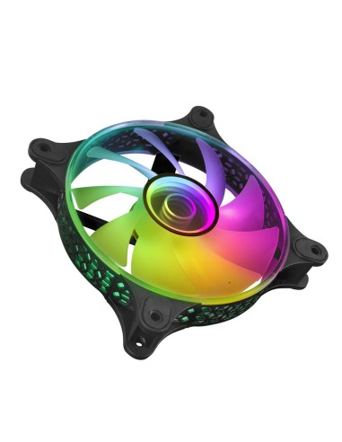 Ventilador caja mars gaming mf - 3d argb 3x 120mm negro