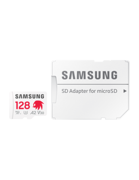 Tarjeta memoria micro sd samsung 128gb sonic pro plus clase 10 u3 v30 a2 + adaptador sd Tarjeta memoria micro sd samsung 128gb sonic pro plus clase 10 u3 v30 a2 + adaptador sd