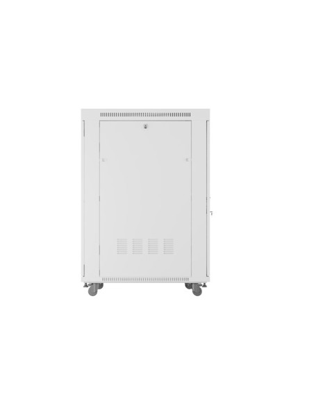 Armario lanberg rack 19 pulgadas 27u - 800x1000 flat pack gris puerta perforada con lcd Armario lanberg rack 19 pulgadas 27u - 800x1000 flat pack gris puerta perforada con lcd