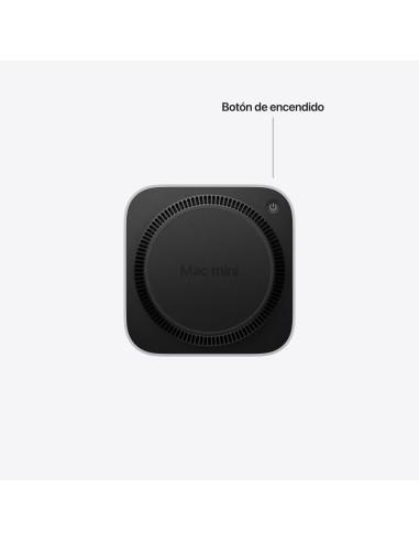 Ordenador apple mac mini silver m6 - chip m6 12c - 16gb - ssd 256gb - gpu 12c