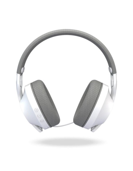Auriculares gaming krom phase inalambrico blanco
