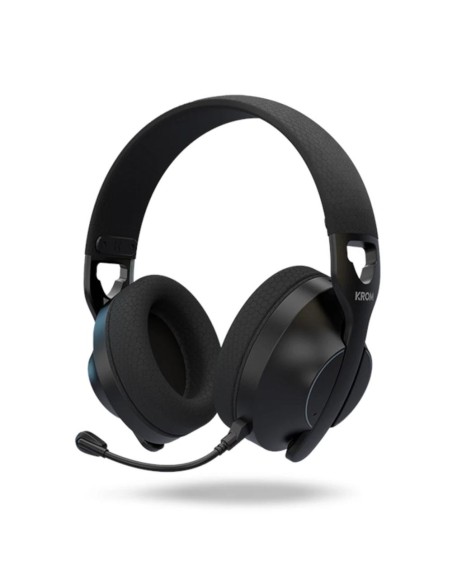 Auriculares gaming krom phase inalambrico negro