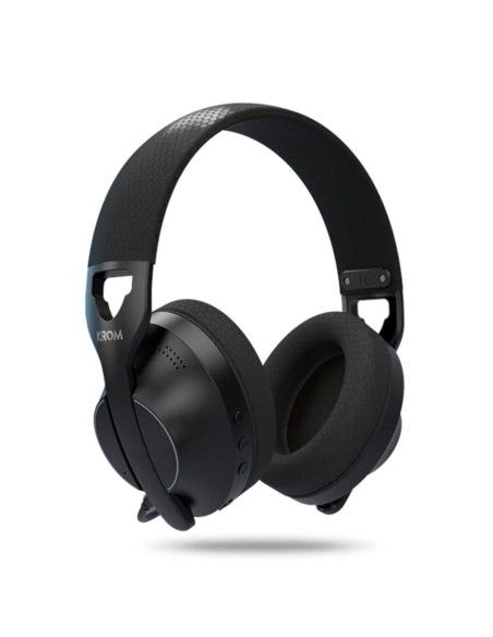 Auriculares gaming krom phase inalambrico negro