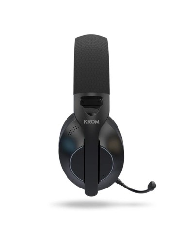 Auriculares gaming krom phase inalambrico negro