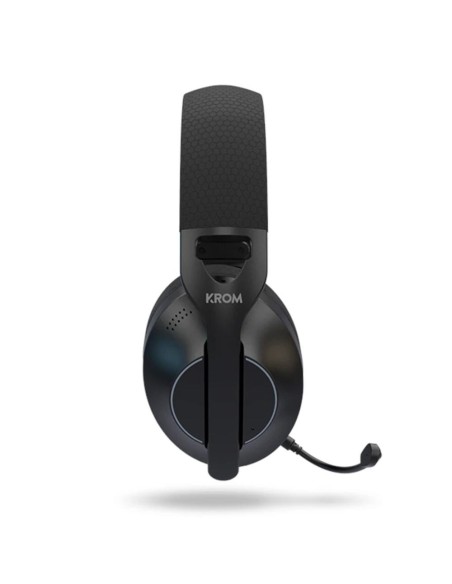 Auriculares gaming krom phase inalambrico negro