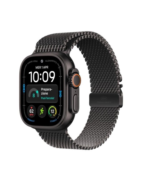Smartwatch apple watch u4 gps+cell 49mm black titanium milanese loop m