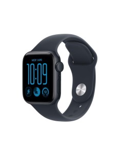 Smartwatch apple watch se 3 gps 40mm midnight aluminium case with navy blue sport band s - m