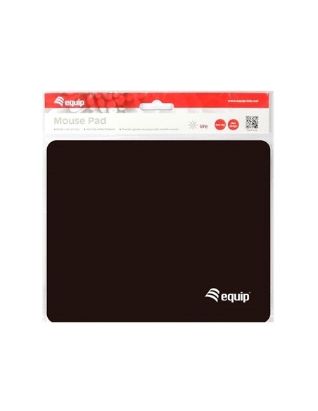 Alfombrilla mouse pad equip life color negro