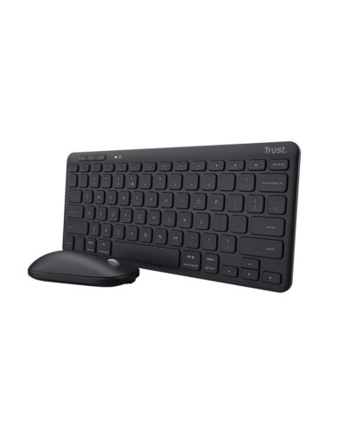 Teclado + raton trust lyra inalambrico multidispositivo