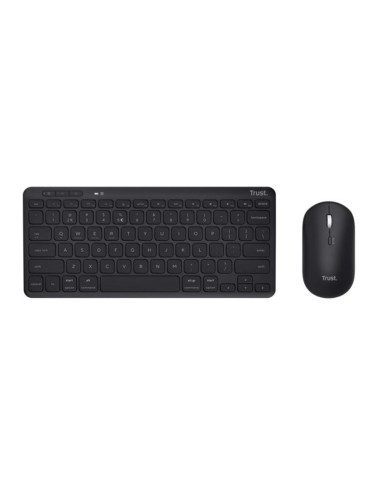 Teclado + raton trust lyra inalambrico multidispositivo