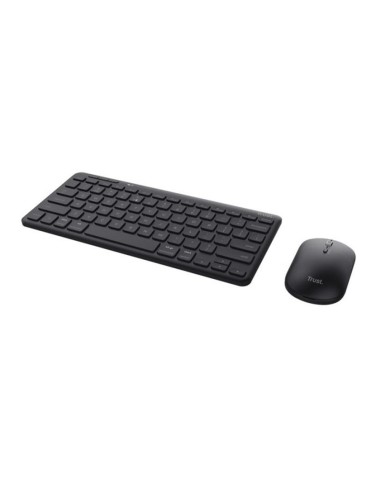 Teclado + raton trust lyra inalambrico multidispositivo