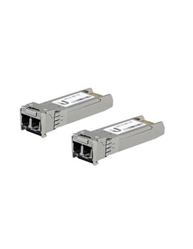 Modulo transceptor ubiquiti uacc - om - mm - 10g - d - 2 sfp+ 2 unidades