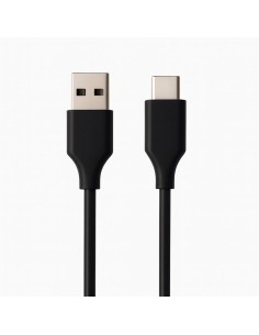 Cable usb tipo c a usb tipo a ewent 1m - macho - macho - negro