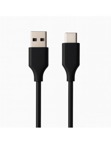 Cable usb tipo c a usb tipo a ewent 1m - macho - macho - negro