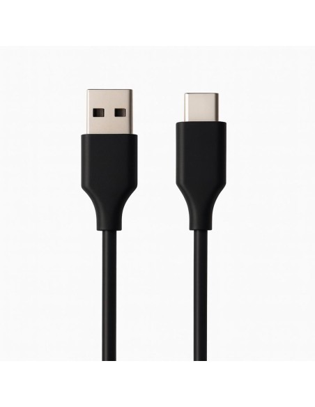 Cable usb tipo c a usb tipo a ewent 1m - macho - macho - negro