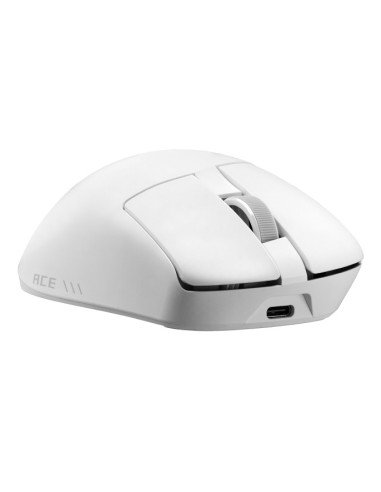 Raton inalambrico gaming asus rog gladius iv ace blanco
