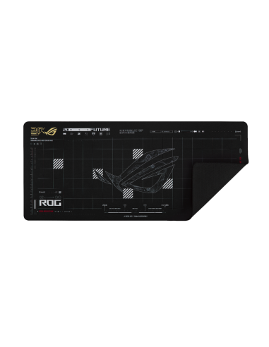 Alfombrilla gaming asus rog scabbard ii xxl edition 20 negra