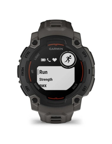 Smartwatch garmin instin e 45mm negro correa de silicona carbon
