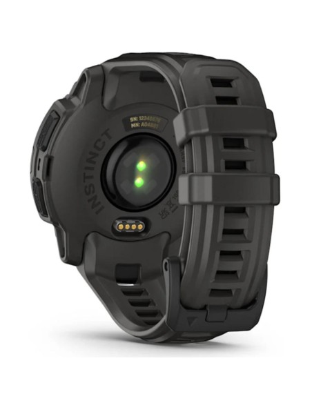Smartwatch garmin instin e 45mm negro correa de silicona carbon