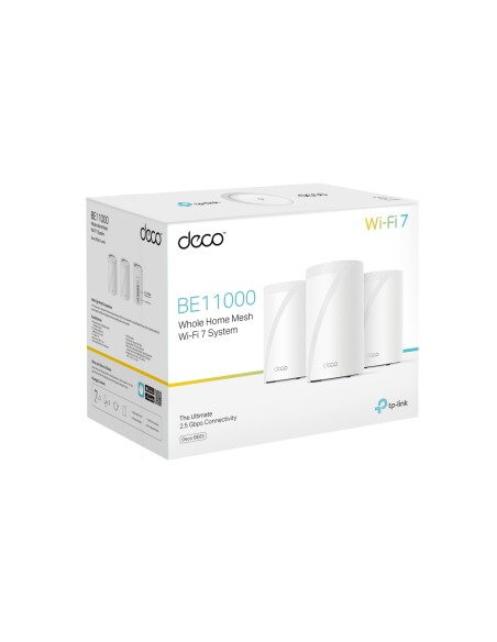 Wifi mesh tp - link deco be65 be9300 pack 3 unidades Wifi mesh tp - link deco be65 be9300 pack 3 unidades