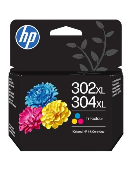 Cartucho tinta hp 302xl - 304xl tricolor