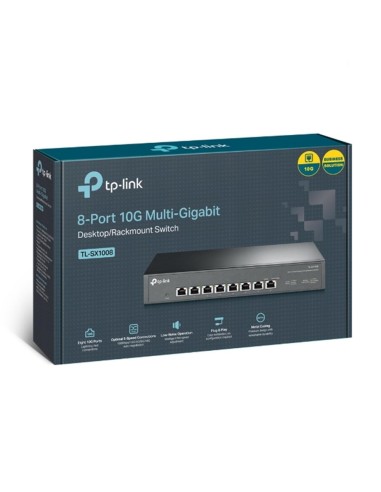 Switch tp - link tl - sx1008 8 puertos