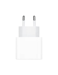 Cargador original apple 20w usb tipo c carga rapida - blanco - no incluye cable