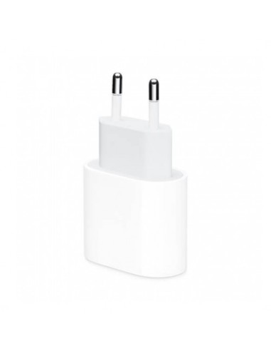 Cargador original apple 20w usb tipo c carga rapida - blanco - no incluye cable