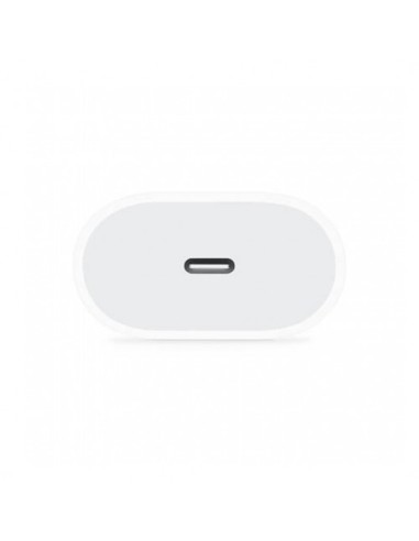 Cargador original apple 20w usb tipo c carga rapida - blanco - no incluye cable