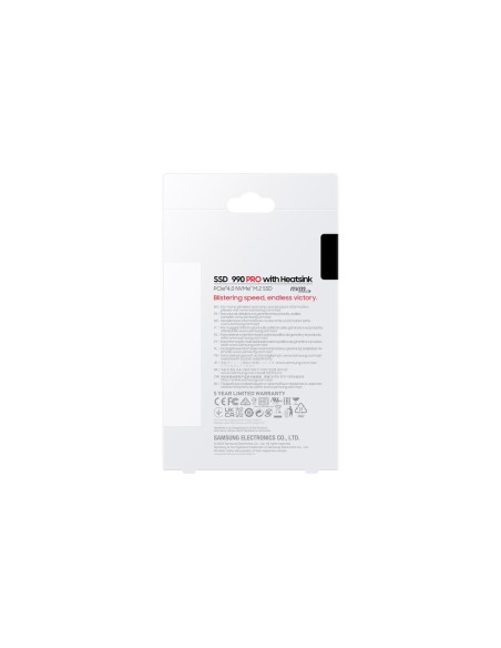Disco duro interno solido ssd samsung 990 pro heatsink 2tb pcie 4.0 nvme Disco duro interno solido ssd samsung 990 pro heatsink 2tb pcie 4.0 nvme