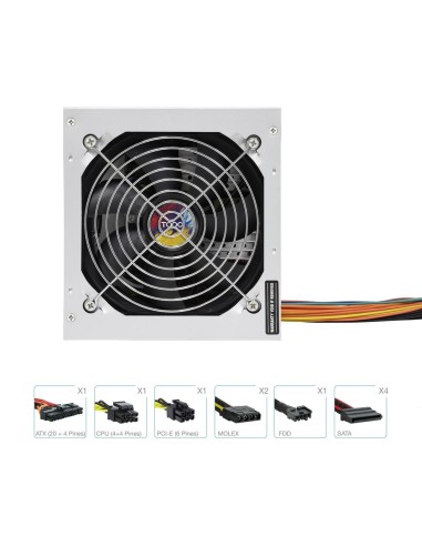Fuente alimentacion tooq tqapolo - 550sp atx 550w