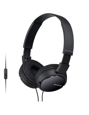 Auriculares sony mdrzx110apb - negro - pleglable - microfono