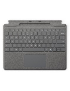 Teclado microsoft surface pro type cover + pen platino